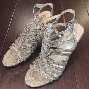 Sparkley Strapy Heel